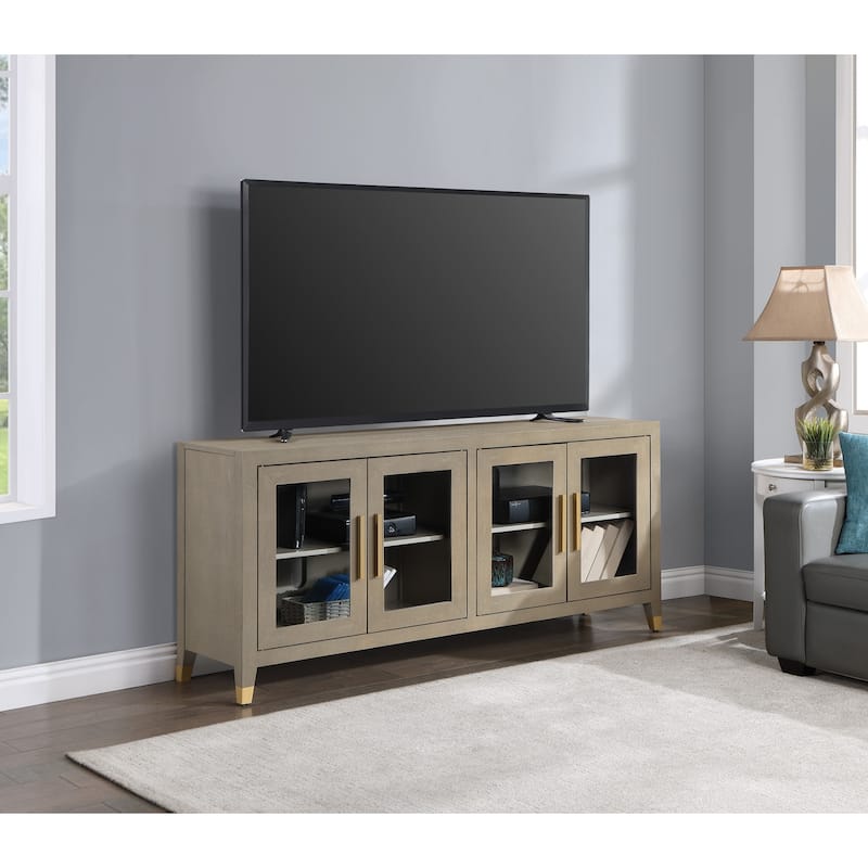 Vilo Home Tribeca 65" Shagreen Style TV Stand Bed Bath & Beyond